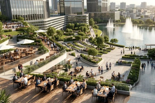 Grade A++ Commercial Features at Sugee Lake District Thane